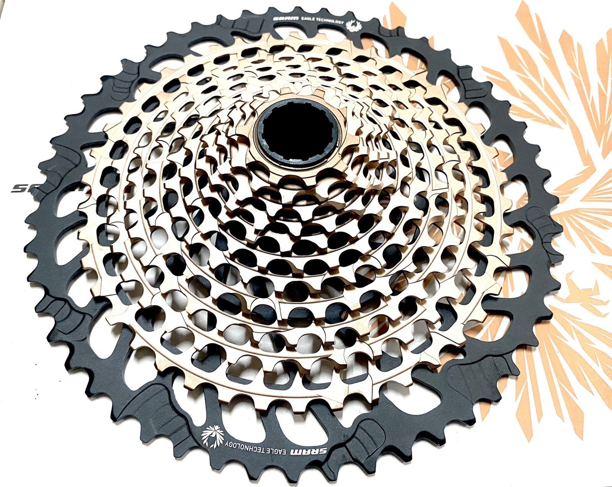 Bicycle Sram Xx1 Bronze SRAM XX1 Eagle AXS XG-1299 Cassette 12