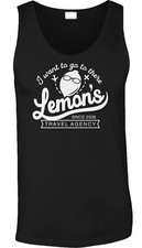 Lemons Travel Funny TV Quotes Jack Tracy Comedy 30 Late Show Humor Mens Tank