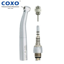 US COXO Dental LED High Speed Turbine Handpiece Fiber Optic Coupling fit KAVO