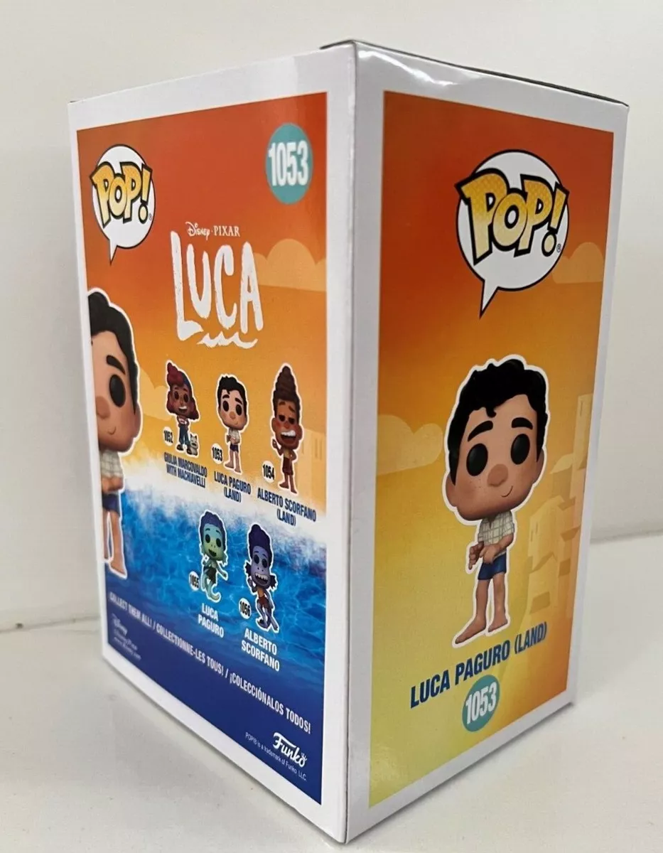 Funko pop disney luca luca paguro land 1053