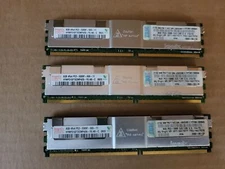 LOT OF 3 HYNIX HYMP31GF72CMP4D5-Y5 24GB (8GBX3) 4RX4 PC2-5300F W8-4(5)