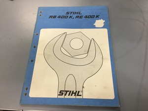 Stihl RB400k,RE400k service manual,manual,Stihl equipment | eBay