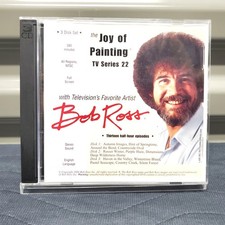 Bob Ross The Joy of Painting Series 22 3 Disc DVD Set NTSC Complete Tested
