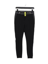 River Island Women's Jeans UK 10 Black Viscose