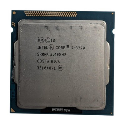 Intel Core i7-3770 3.4 GHz Quad-Core CPU Processor SR0PK