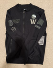 Washington Huskies Black Jacket Team Fan Apparel Outerwear Full Zip Style - M — photo 1