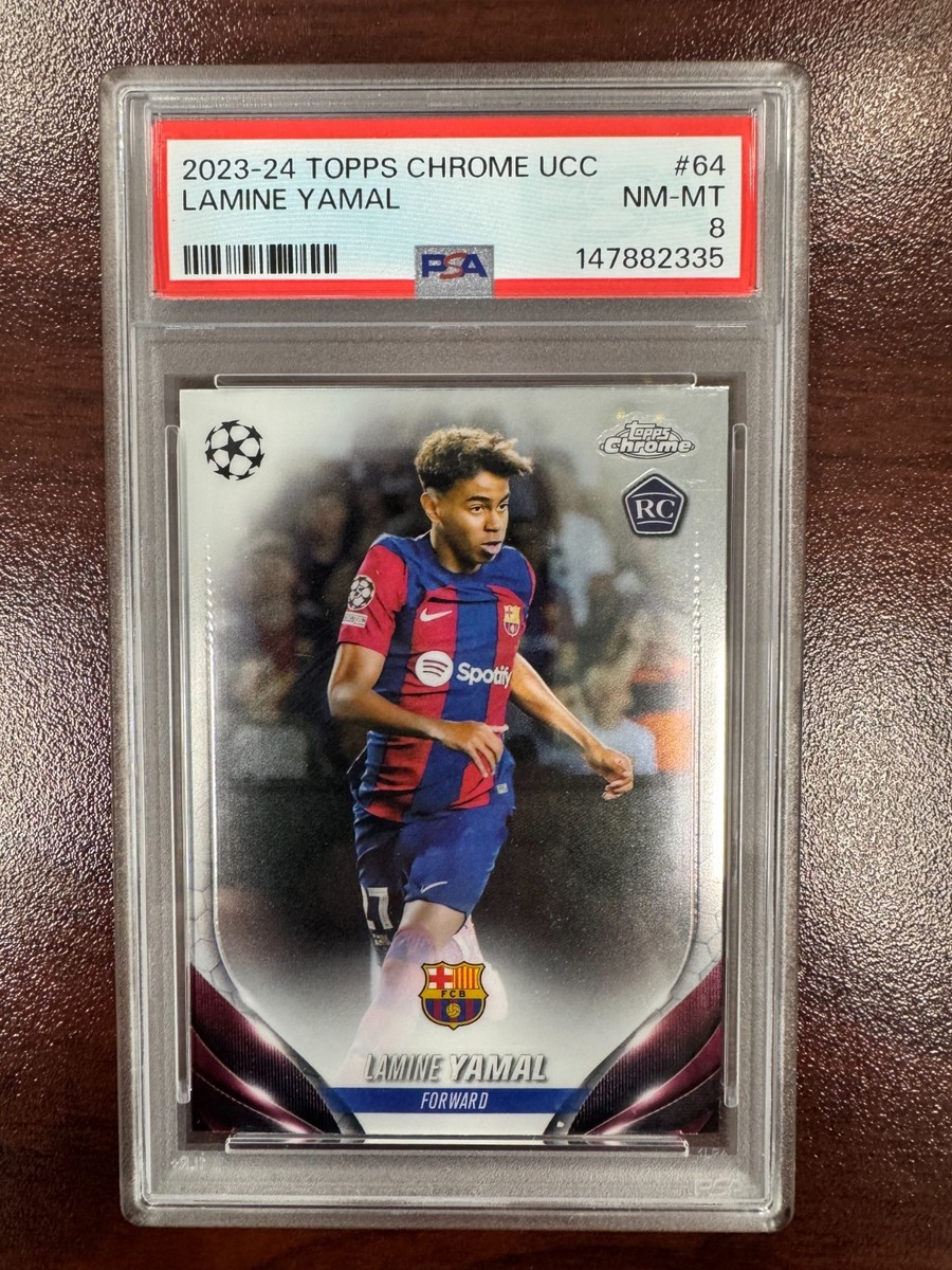 2023-24 Topps Chrome UEFA Club Competitions - Lamine Yamal #64 (RC