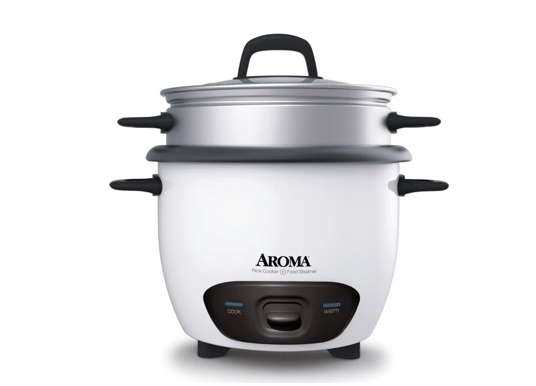 14-Cup (Cooked) / 3Qt. Rice & Grain Cooker, White, New.