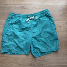 TOMMY BAHAMA RELAX Men's Swim Shorts Size Large Palm leaf print pockets