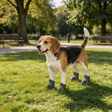 Dog Shoes, Breathable Dog Booties, EVA Dog Shoes With Adjustable Straps