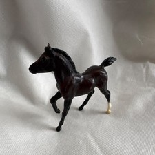 Breyer Dark Brown Horse Figurine with White L...