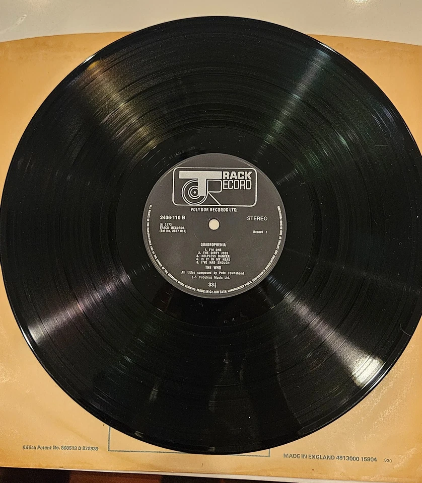 The Who – Quadrophenia 1973 Track Record 2406-110 PROMO Copy UK 1st Press 2LP - Image 4 of 4
