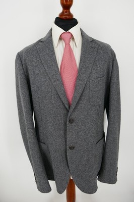 Bogner Sakko Gr.54 Schurwolle Mix Anthrazit Grau absoluter Top Zustand