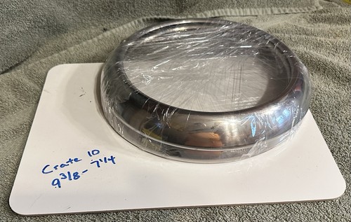 PAIR Vintage HEADLAMP HEADLIGHT Light BEZELS 9-3/8” - 7-1/4” Lens Opening OLD - Picture 11 of 11
