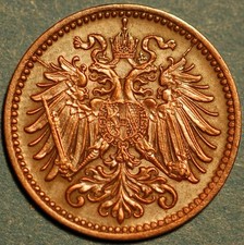 Austria 1 Heller Franz Joseph I 1902 (3074)