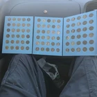 1943 Steel Lincoln Wheat Penny bookLot of  90 Coins Steel Cents Good Condition