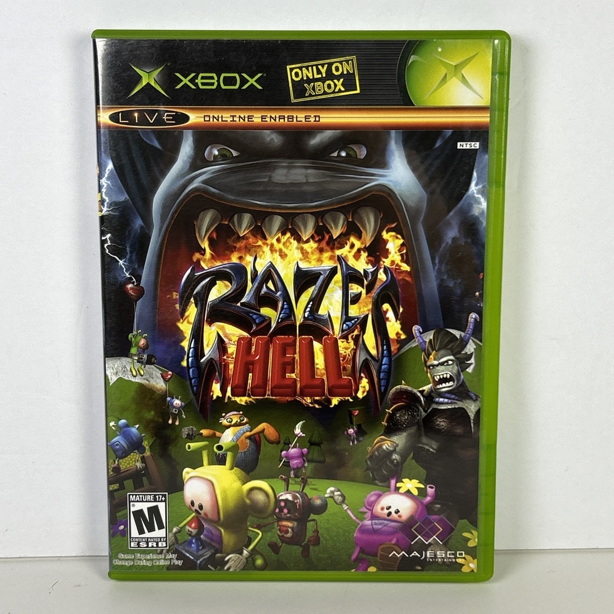 Xbox - xbox★RAZE'S HELL 海外版★箱付・説明書付・ソフト付★動作確認済 Raze's Hell (Microsoft Xbox, 2005) for sale online | eBay