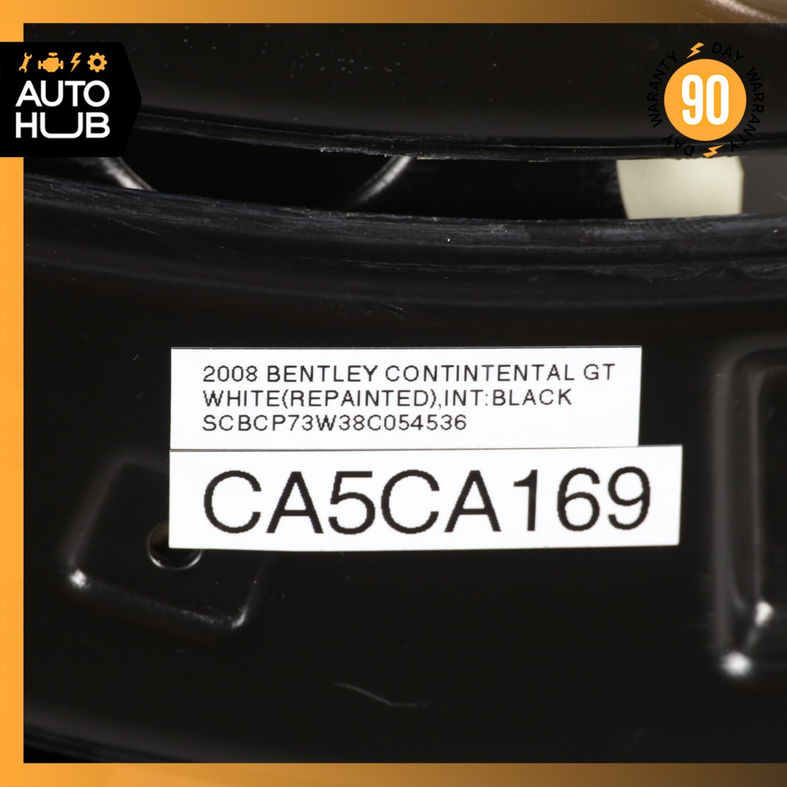 08-10 Bentley Continental GT Coupe Rear Right Side Window Regulator OEM 87k