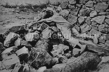 Robert Capa Original Photo Heliogravure 40x30cm Spain 1936 Dead Child in Rubble