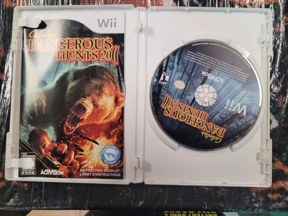 Cabela's Dangerous Hunts 2011 Wii CIB EN/FR Tested Free Shipping in Canada !! - Image 3 of 4