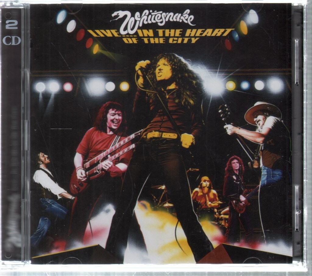 Whitesnake Live... In the Heart of the City double CD Europe Emi 2007 2CD