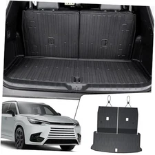 for Lexus TX 2024 2025 6/7 Seats Car Mat Cargo Mat with Backrest Mats