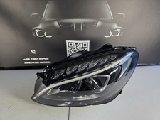MERCEDES C CLASS W205 LED COMPLETE PASSENGER SIDE HEADLIGHT 2015-2020
