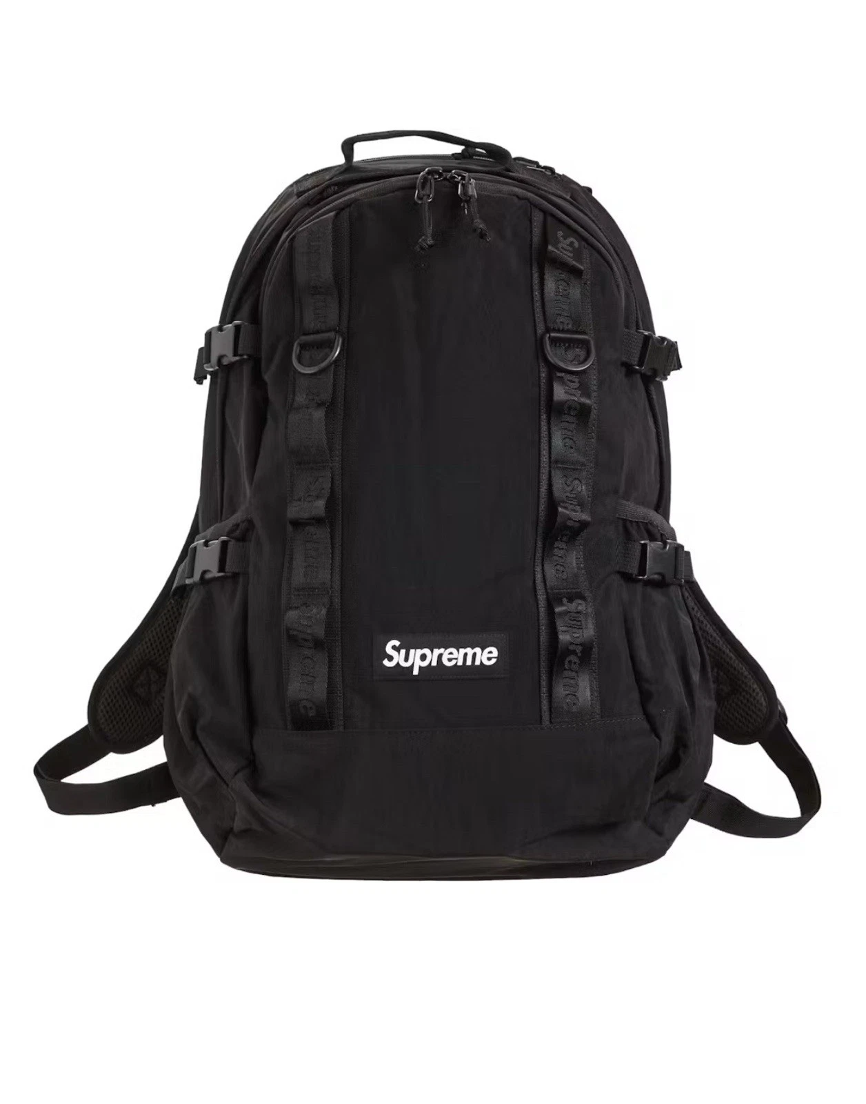 Sac à dos Supreme noir FW20 boîte logo sac à dos neuf avec étiquettes 2020