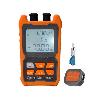 - 4 in 1 Function Fiber Optic Tester Portable Optical Power Meter (FC/SC/ST) ...