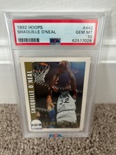 1992 Hoops Shaquille O'Neal PSA 10