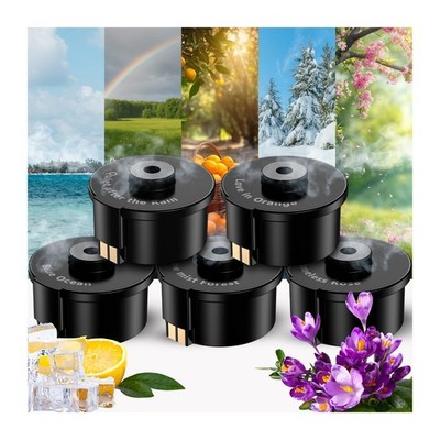 Car Air Freshener Refills 5x - Cartridges - Mix Flavour Fragrance
