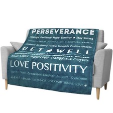 Healing Blanket Fleece, Get Well Soon Gift, Soft Hug Compassion Throw Blanket...