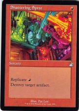 Shattering Spree (Retro Frame) Normal U Ravnica Remastered 456 NM