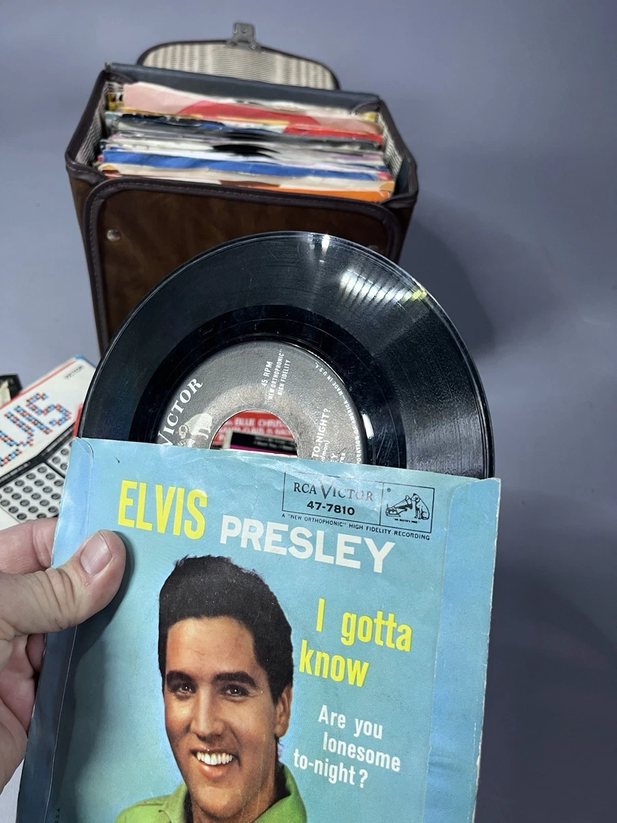 Elvis Presley 45 & EP Record Lot 1950's-70's RCA Estate Collection Liquidation