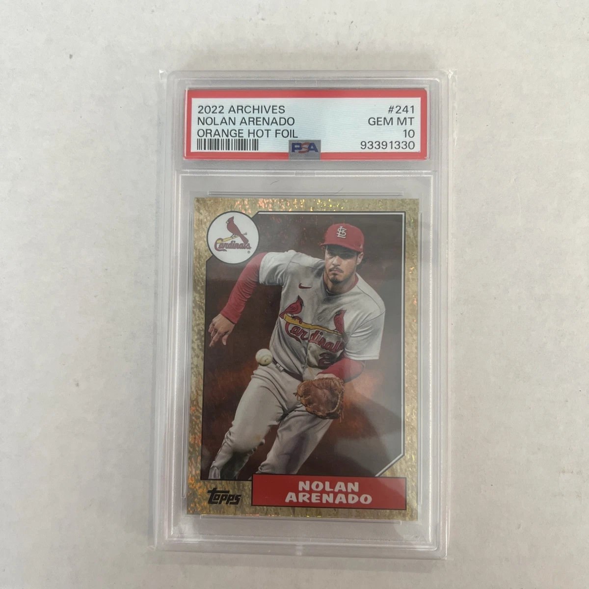 Nolan Arenado 10 Graded Baseball Sports Trading Cards 