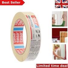 Versatile Double-Sided Yellow Masking Tape 50m x 25mm - Perfect for Home Decor