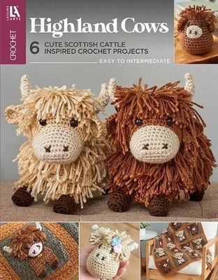Highland Cows Crochet: 6 Cute Scottish Cattle Inspired Crochet Projects by Leisu