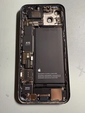 iPhone 13 128gb Black Back Housing Replacement Frame Original Apple OEM For Part