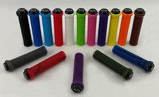 ALTA Soft Flangeless Bicycle Grips BMX MTB Hybrid Bike Scooter Softie No Flange.