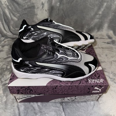 403648-01 RIPNDIP Puma Inhale PUMA Black PUMA Silver size 8M / 9.5