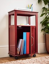 Console Table Cabinet With Lockable Castors by Chums