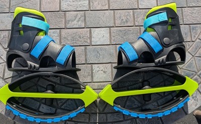 Green Madd Gear Boosters Bouncing Boots Kids 5+ (88lb Max)