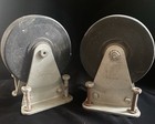2 Colson Heavy-Duty 5” X 1.5” Steel Caster Wheel Industrial Plate Mount Vintage — photo 1