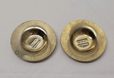 Elton Brass Finger Cymbals 1 Set, 2 Pieces Vintage