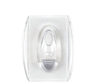 4 3M Command Mini-Haken, Kunststoff, GrößE: S, Transparent