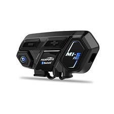 Motorcycle Bluetooth Intercom, M1S Pro 2000m 8 Riders Group Motorbike Helmet