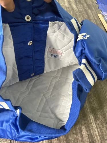 Brooklyn Dodgers Starter Cooperstown Satin Jacket Size 2XL Usa VTG 90s MLB image 4
