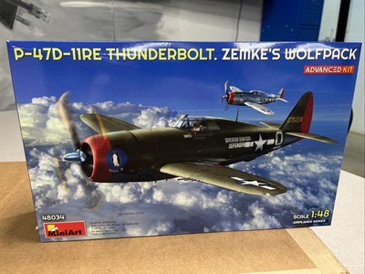 1/48 MiniArt #48034 P-47D-11RE Razorback Thunderbolt Advanced Kit