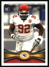 2012 Topps #285 Dontari Poe RC Kansas City Chiefs