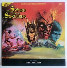 THE SWORD AND THE SORCERER 1982 Film Soundtrack 1st Press LP Album, Vinyl Is NM